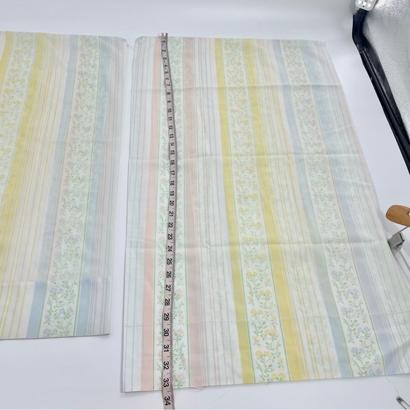 VTG Set of Pastel Floral Retro Coquette Girl Boho Soft Girl Pillowcases - Picture 5 of 5